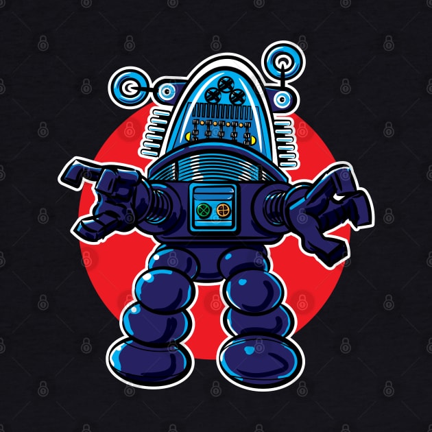 Robby the Robot by eShirtLabs